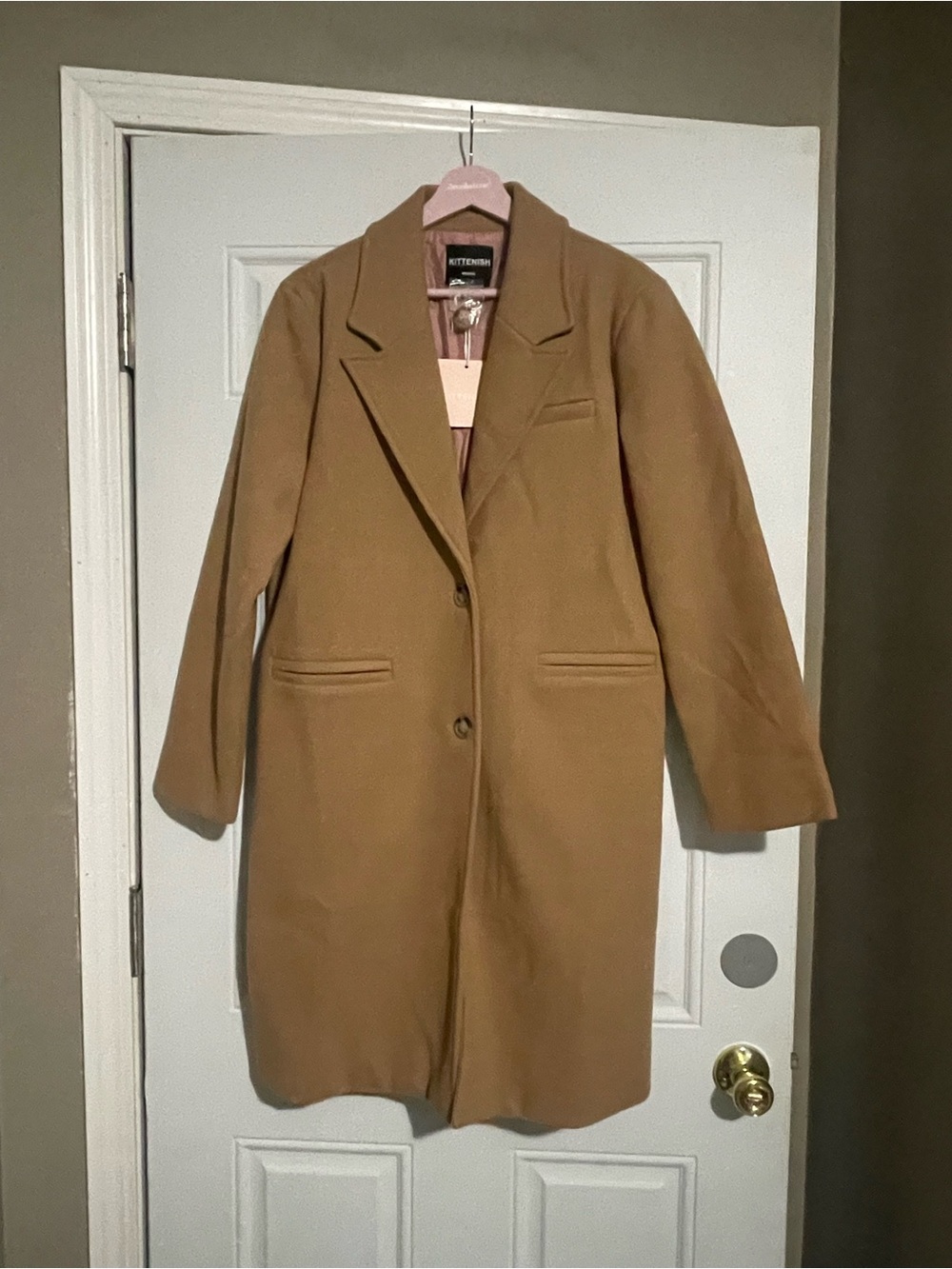 Kittenish coat